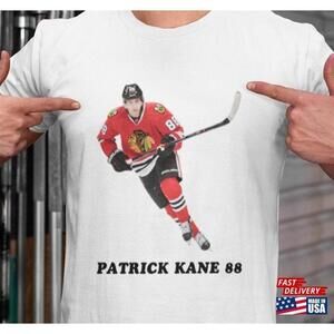 Patrick Kane 88 Right Winger American Tshirt Tee